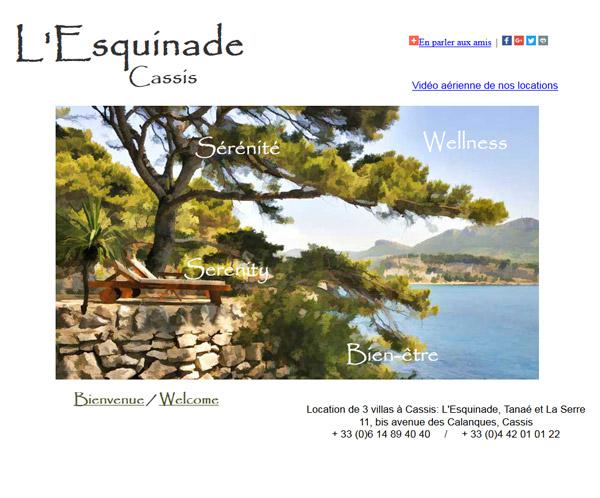Location de villas l'Esquinade à Cassis