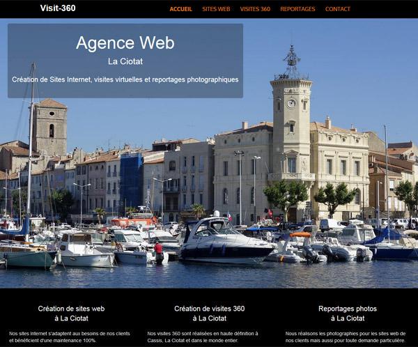 visit 360, agence web Cassis
